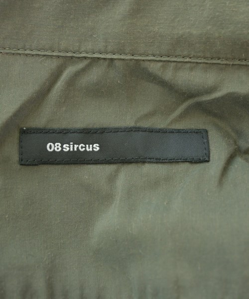 08sircus（ゼロエイトサーカス）カジュアルシャツ カーキ サイズ:5(XXL位) メンズ/2200677022178