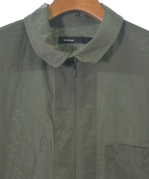 08sircus（ゼロエイトサーカス）カジュアルシャツ カーキ サイズ:5(XXL位) メンズ/2200677022178