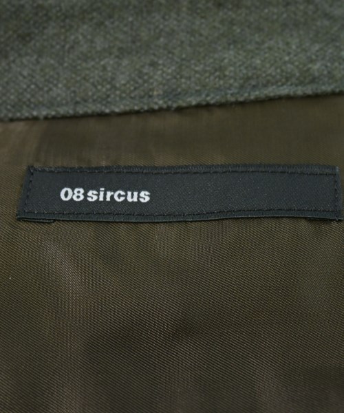 08sircus（ゼロエイトサーカス）カジュアルシャツ カーキ サイズ:4(XXL位) メンズ/2200713882285