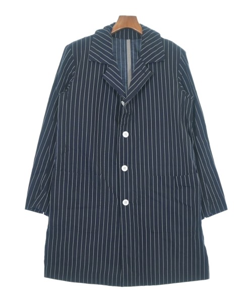 08sircus(ゼロエイトサーカス)チェスターコート 紺 サイズ:46(M位)/2200667196179