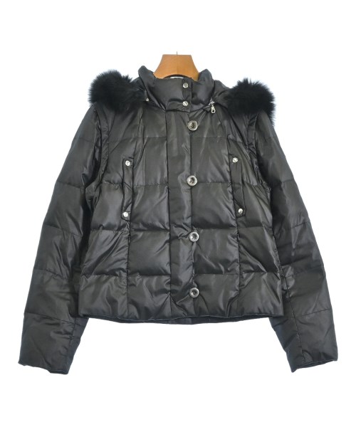 Airpapel(エアパペル)ダウンジャケット/ダウンベスト 黒 サイズ:42(L位)/2200680331090