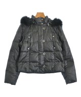 Airpapel（エアパペル）ダウンジャケット/ダウンベスト 黒 サイズ:42(L位) レディース/2200680331090