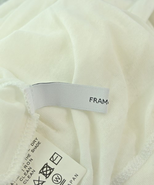 FRAME DENIM（フレームデニム）Tシャツ・カットソー 白 サイズ:-(M位) レディース/2200678243053