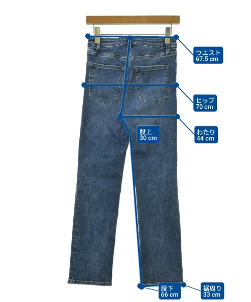 FRAME DENIM（フレームデニム）デニムパンツ 青 サイズ:27(M位) レディース/2200703555045