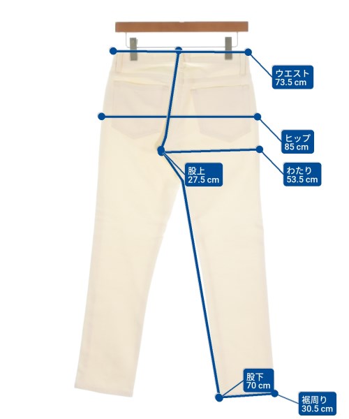 FRAME DENIM（フレームデニム）デニムパンツ 白 サイズ:28(S位) メンズ/2200668617062