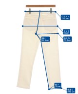 FRAME DENIM（フレームデニム）デニムパンツ 白 サイズ:28(S位) メンズ/2200668617062