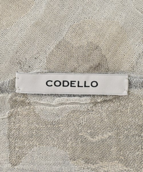 CODELLO（コデッロ）ストール グレー サイズ:- レディース/2200664034047