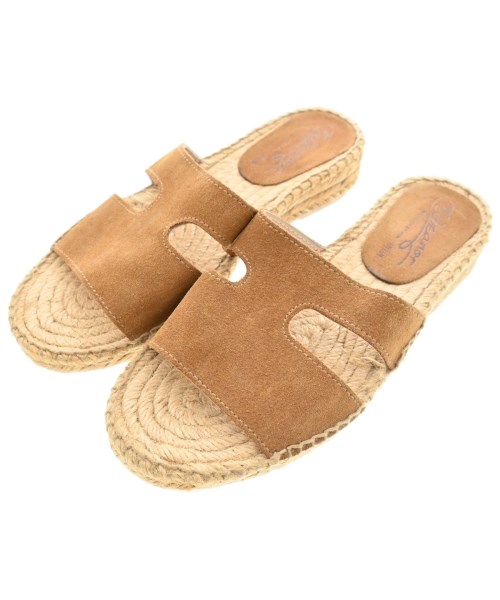 Calzanor(カルザノール)サンダル 茶 サイズ:EU37(23.5cm位)/2200683699197
