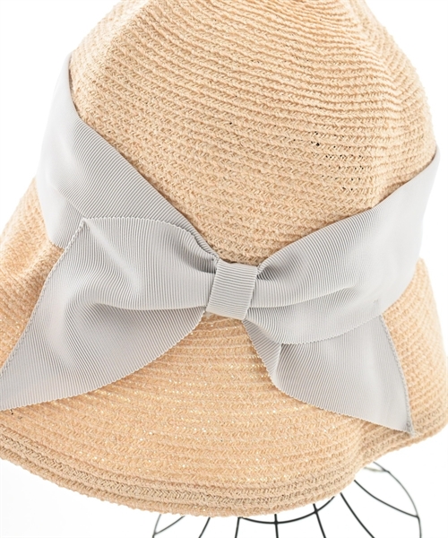 NT（ナンバートゥエンティーワン）ストローハット ベージュ サイズ:56-57.5cm レディース/2200611696045