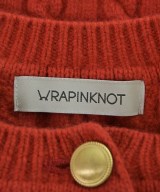 WRAPINKNOT（ラッピンノット）カーディガン 赤 サイズ:0(XS位) レディース/2200623509081