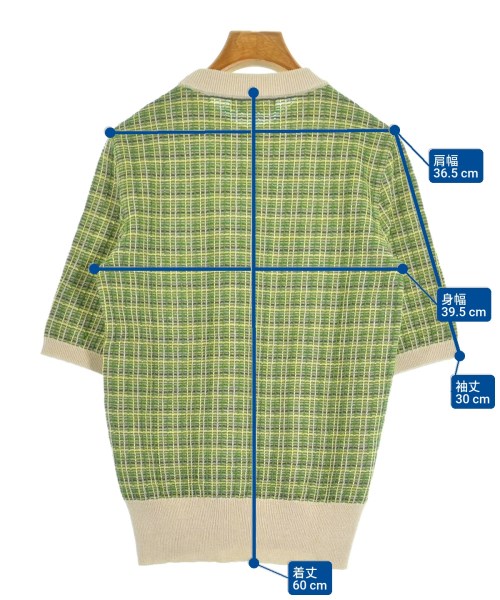 WRAPINKNOT（ラッピンノット）ニット・セーター 緑 サイズ:0(XS位) レディース/2200616515051