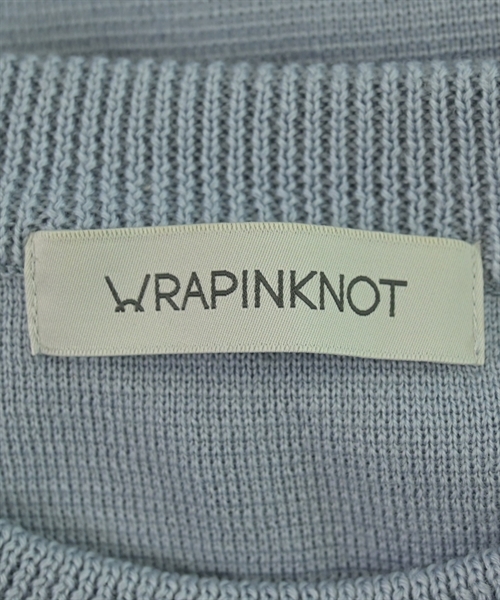 WRAPINKNOT（ラッピンノット）ニット・セーター 青 サイズ:3(L位) メンズ/2200608280127