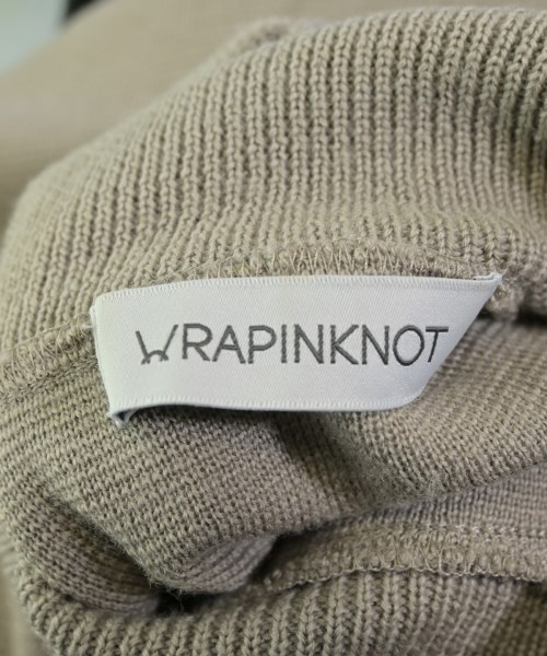 WRAPINKNOT（ラッピンノット）ニット・セーター 茶 サイズ:1(S位) レディース/2200618582051