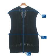 WRAPINKNOT（ラッピンノット）ベスト 黒 サイズ:0(XS位) レディース/2200675245265