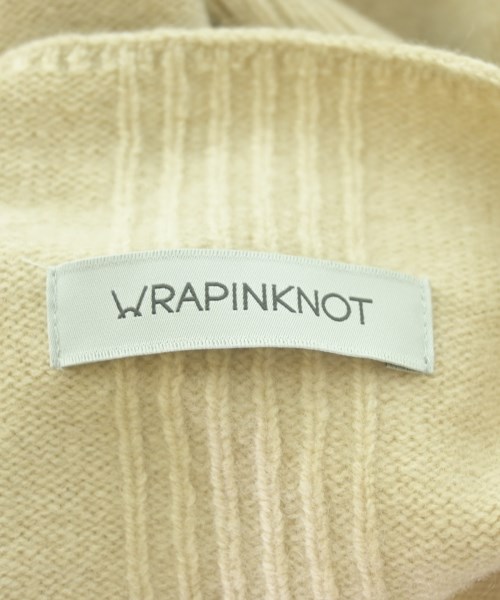 WRAPINKNOT（ラッピンノット）ニット・セーター ベージュ サイズ:0(XS位) レディース/2200711960022