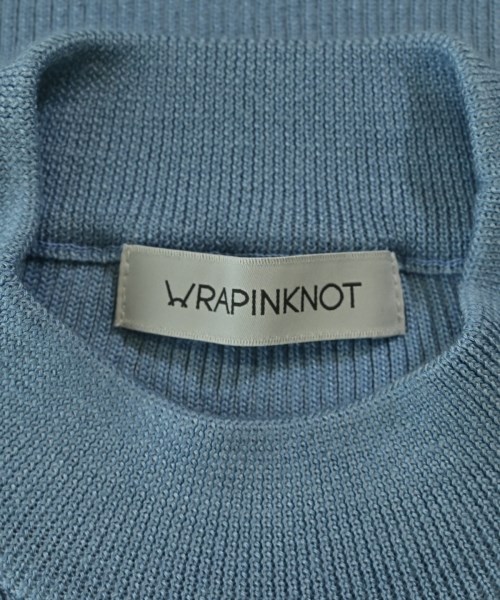 WRAPINKNOT（ラッピンノット）ニット・セーター 青 サイズ:0(XS位) レディース/2200718893057