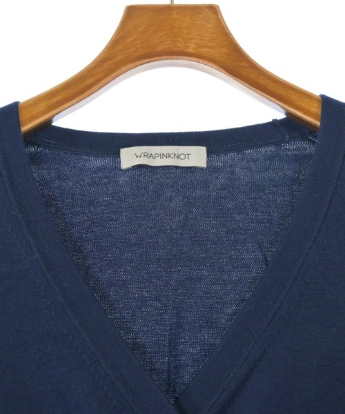 WRAPINKNOT（ラッピンノット）カーディガン 紺 サイズ:0(XS位) レディース/2200643117150