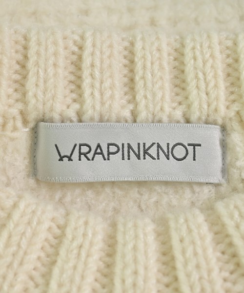 WRAPINKNOT（ラッピンノット）ニット・セーター 白 サイズ:0(XS位) レディース/2200706796070