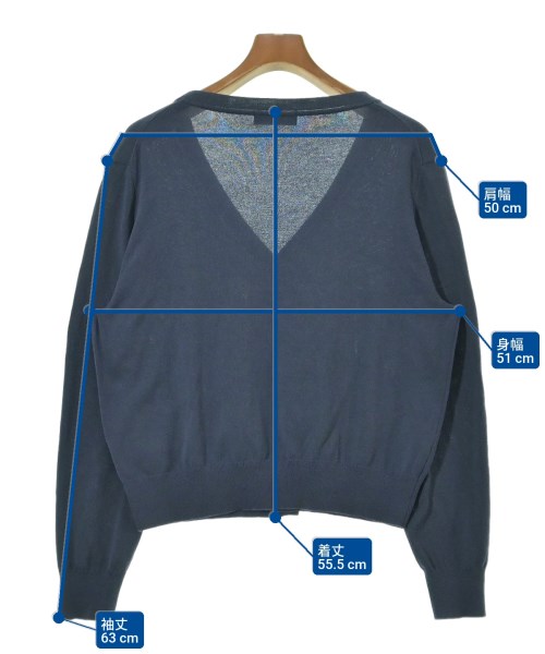 WRAPINKNOT（ラッピンノット）カーディガン 紺 サイズ:2(M位) メンズ/2200663880034