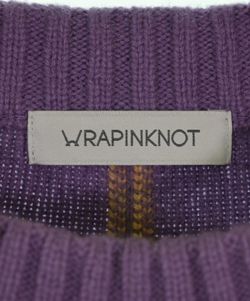 WRAPINKNOT（ラッピンノット）ニット・セーター 紫 サイズ:0(XS位) レディース/2200722523018
