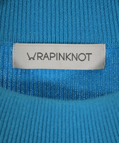WRAPINKNOT（ラッピンノット）ニット・セーター 青 サイズ:0(XS位) レディース/2200722523025