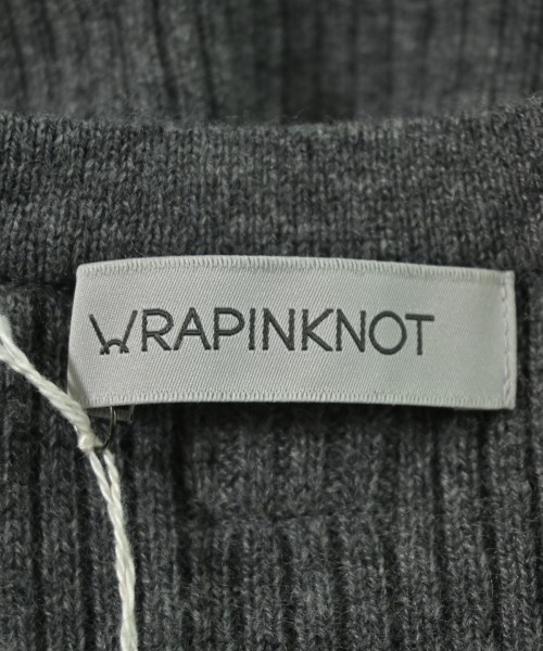 WRAPINKNOT（ラッピンノット）ベスト/ノースリーブ グレー サイズ:0(XS位) レディース/2200721220246