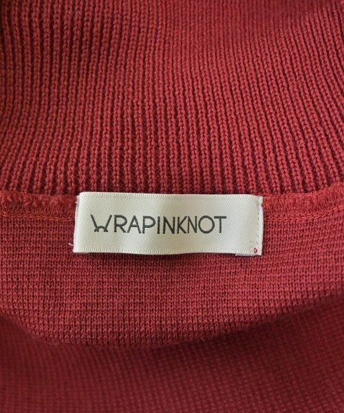 WRAPINKNOT（ラッピンノット）ニット・セーター 赤 サイズ:1(S位) レディース/2200727324047