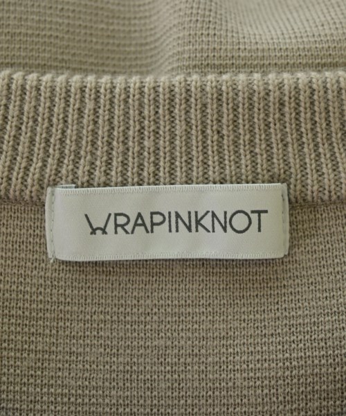 WRAPINKNOT（ラッピンノット）ニット・セーター ベージュ サイズ:4(XL位) メンズ/2200683235081