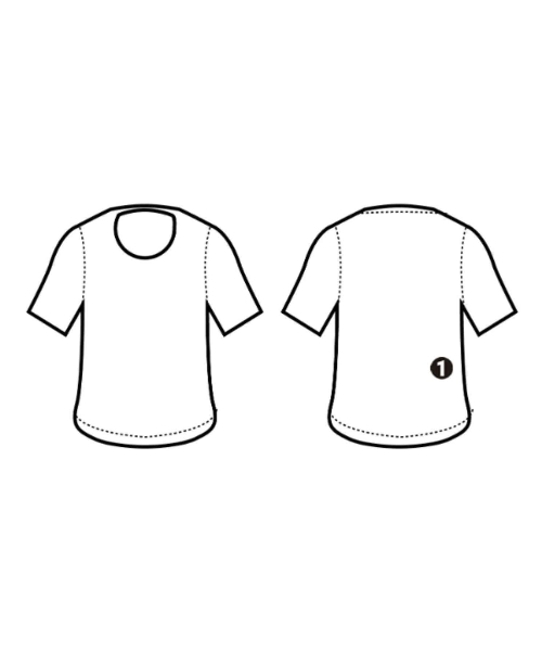 β（ベータ）Tシャツ・カットソー 青 サイズ:9(M位) レディース/2200613479097