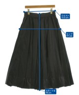 β（ベータ）ロング・マキシ丈スカート 黒 サイズ:11(L位) レディース/2200728587052