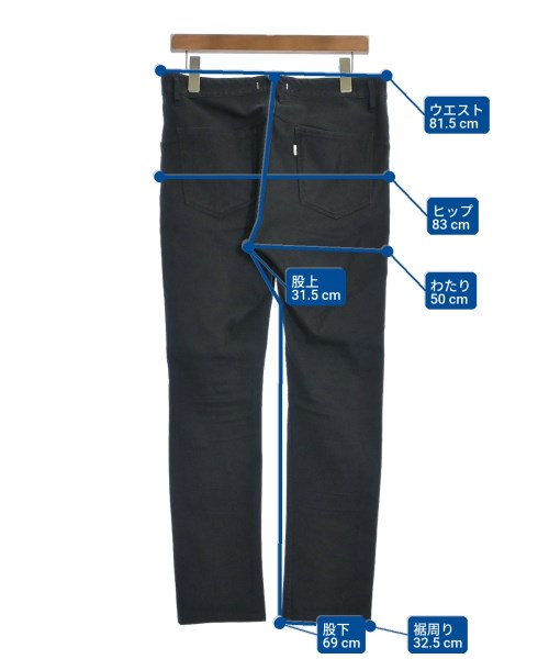 nonnative（ノンネイティブ）デニムパンツ 黒 サイズ:1(M位) メンズ/2200549066071