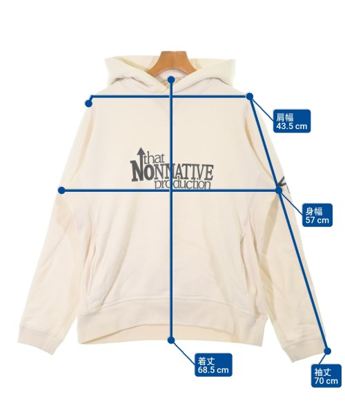 nonnative（ノンネイティブ）パーカー 白 サイズ:2(L位) メンズ/2200635104106