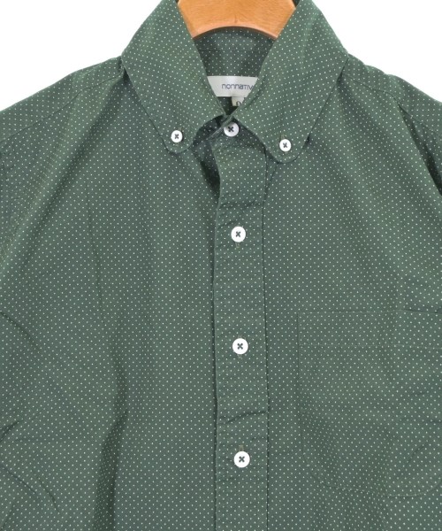 nonnative（ノンネイティブ）カジュアルシャツ 緑 サイズ:0(S位) メンズ/2200620617413