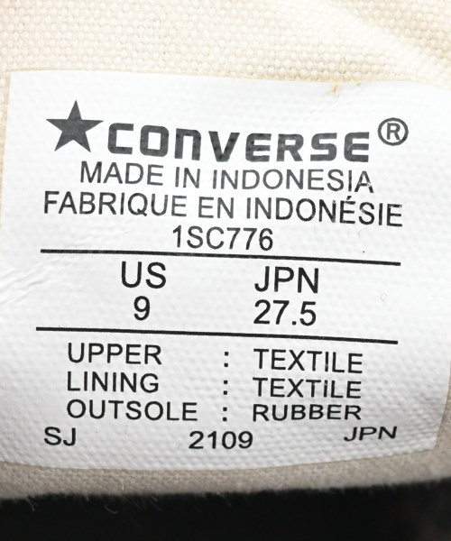 nonnative（ノンネイティブ）スニーカー 黒 サイズ:27.5cm メンズ/2200635753076