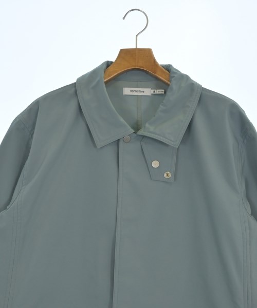 nonnative（ノンネイティブ）ステンカラーコート 青 サイズ:3(XL位) メンズ/2200622109015