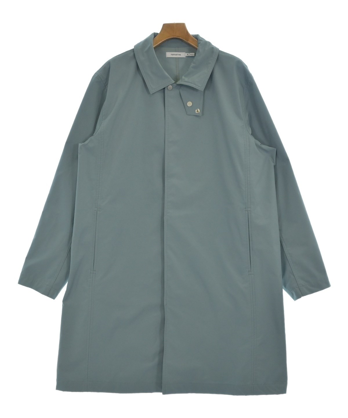 nonnative（ノンネイティブ）ステンカラーコート 青 サイズ:3(XL位
