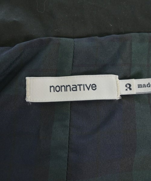 nonnative（ノンネイティブ）ステンカラーコート 黒 サイズ:3(XL位) メンズ/2200622109022