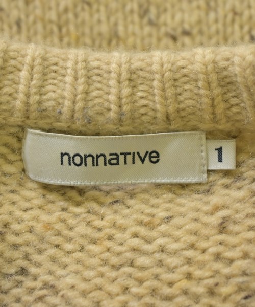 nonnative（ノンネイティブ）ニット・セーター ベージュ サイズ:1(M位) メンズ/2200622109121