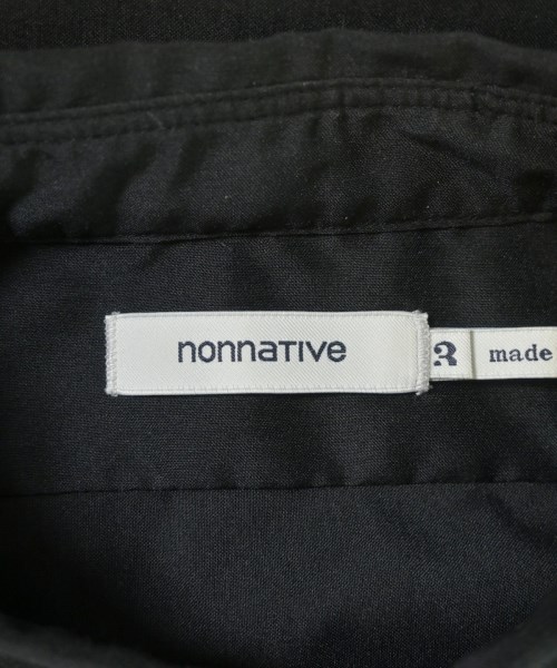 nonnative（ノンネイティブ）カジュアルシャツ 黒 サイズ:3(XL位) メンズ/2200622109138