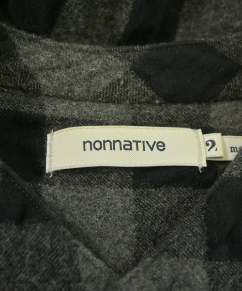 nonnative（ノンネイティブ）カジュアルシャツ グレー サイズ:2(L位) メンズ/2200622109176