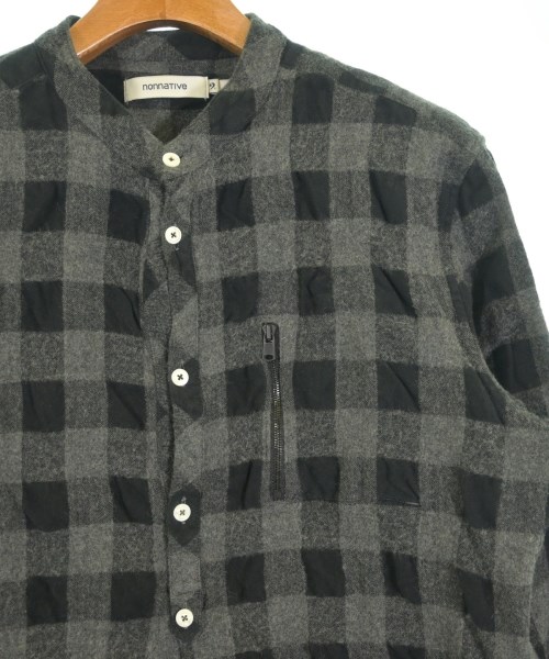 nonnative（ノンネイティブ）カジュアルシャツ グレー サイズ:2(L位) メンズ/2200622109176
