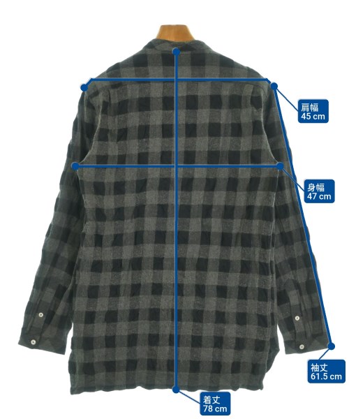 nonnative（ノンネイティブ）カジュアルシャツ グレー サイズ:2(L位) メンズ/2200622109176