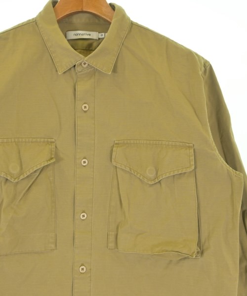 nonnative（ノンネイティブ）カジュアルシャツ ベージュ サイズ:2(L位) メンズ/2200622109220
