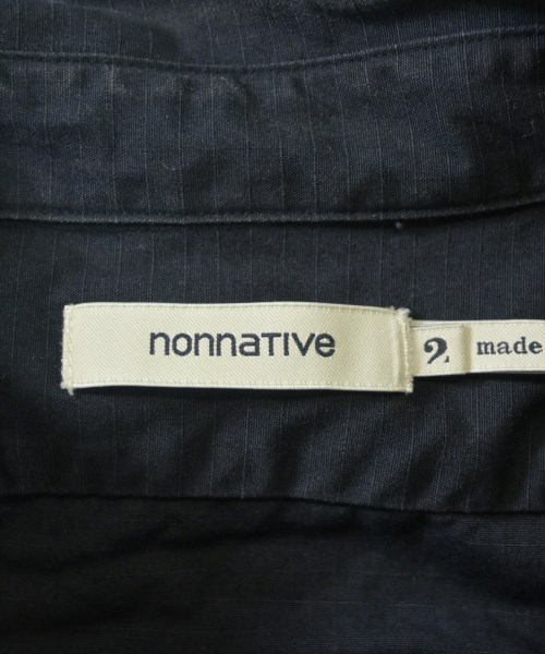 nonnative（ノンネイティブ）カジュアルシャツ 紺 サイズ:2(L位) メンズ/2200622109237