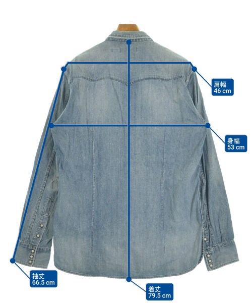 nonnative（ノンネイティブ）カジュアルシャツ 紺 サイズ:3(XL位) メンズ/2200622109251