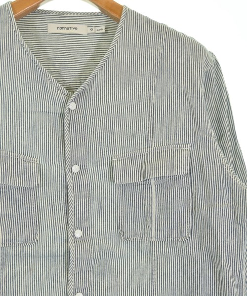 nonnative（ノンネイティブ）カジュアルシャツ 紺 サイズ:2(L位) メンズ/2200622109268
