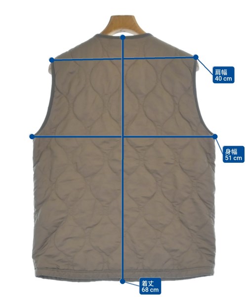 nonnative（ノンネイティブ）ダウンジャケット/ダウンベスト 茶 サイズ:2(L位) メンズ/2200622109381