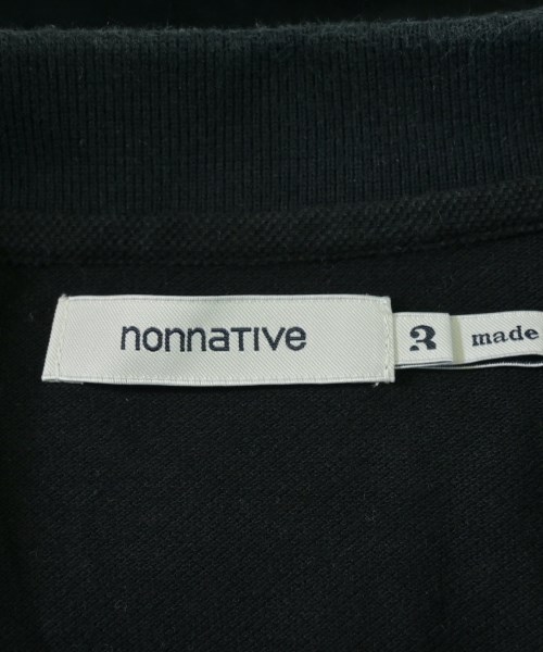 nonnative（ノンネイティブ）ポロシャツ 黒 サイズ:3(XL位) メンズ/2200622109558