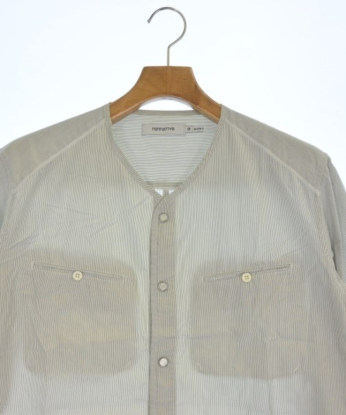 nonnative（ノンネイティブ）カジュアルシャツ 白 サイズ:2(L位) メンズ/2200622109589