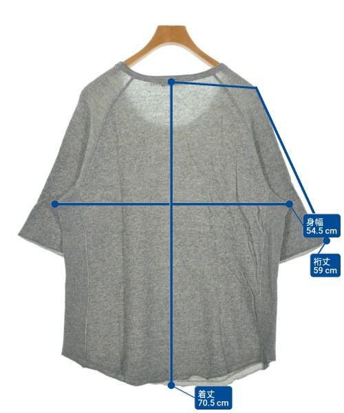 nonnative（ノンネイティブ）Tシャツ・カットソー グレー サイズ:2(L位) メンズ/2200622109633